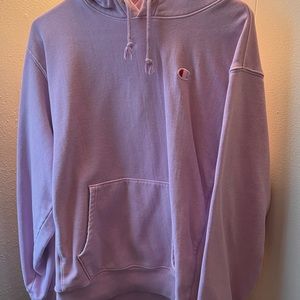 Pink champion hoodie